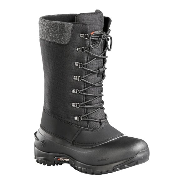 Brand New - Baffin Women's Jess Snow Boots black 8 - Picture 1 of 5